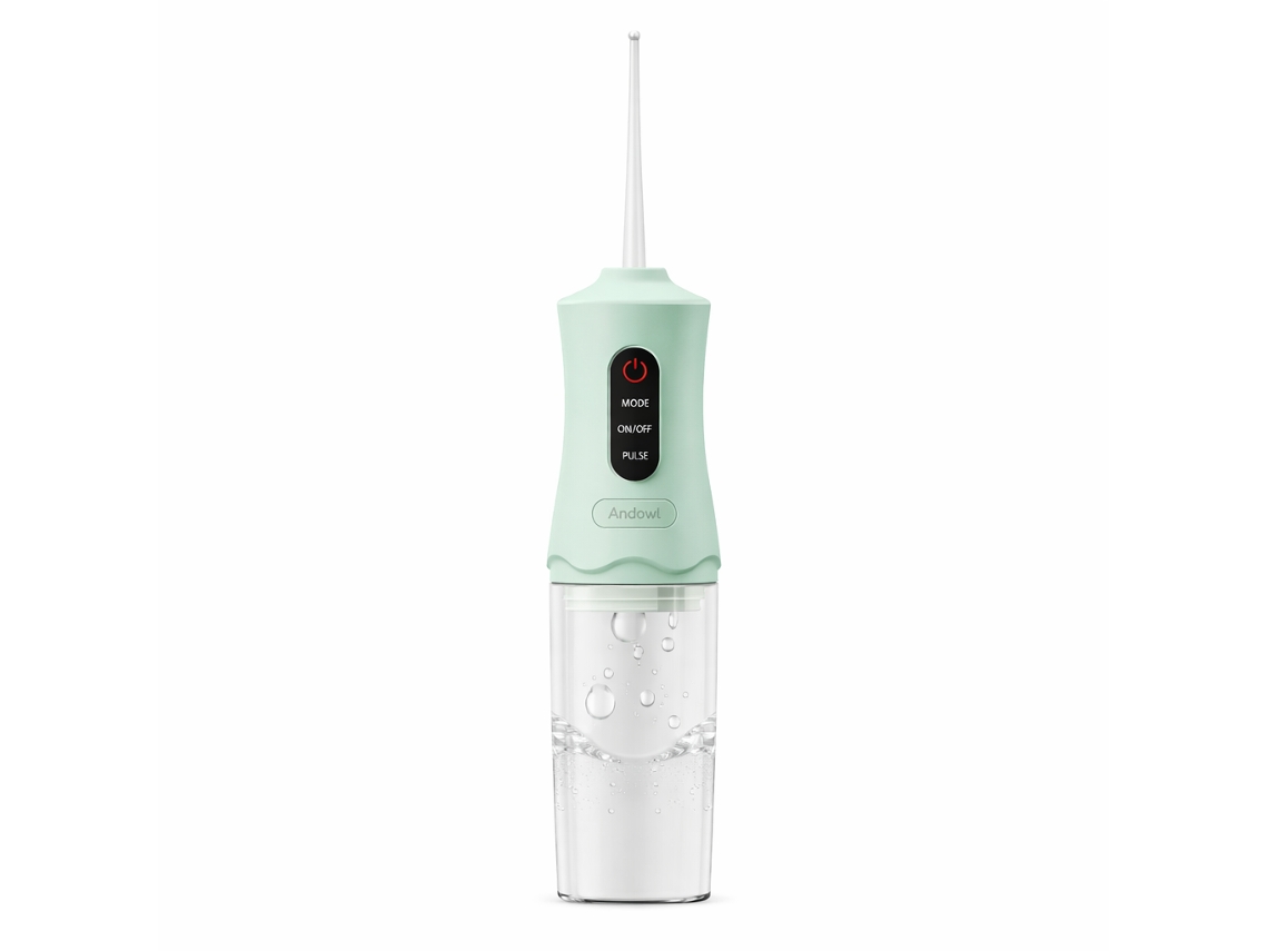 Irrigador bucal portátil Andowl Q-cy7, verde claro