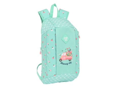 Mochila Infantil Glow Lab Pepa Mini Green 22 x 39 x 10 cm