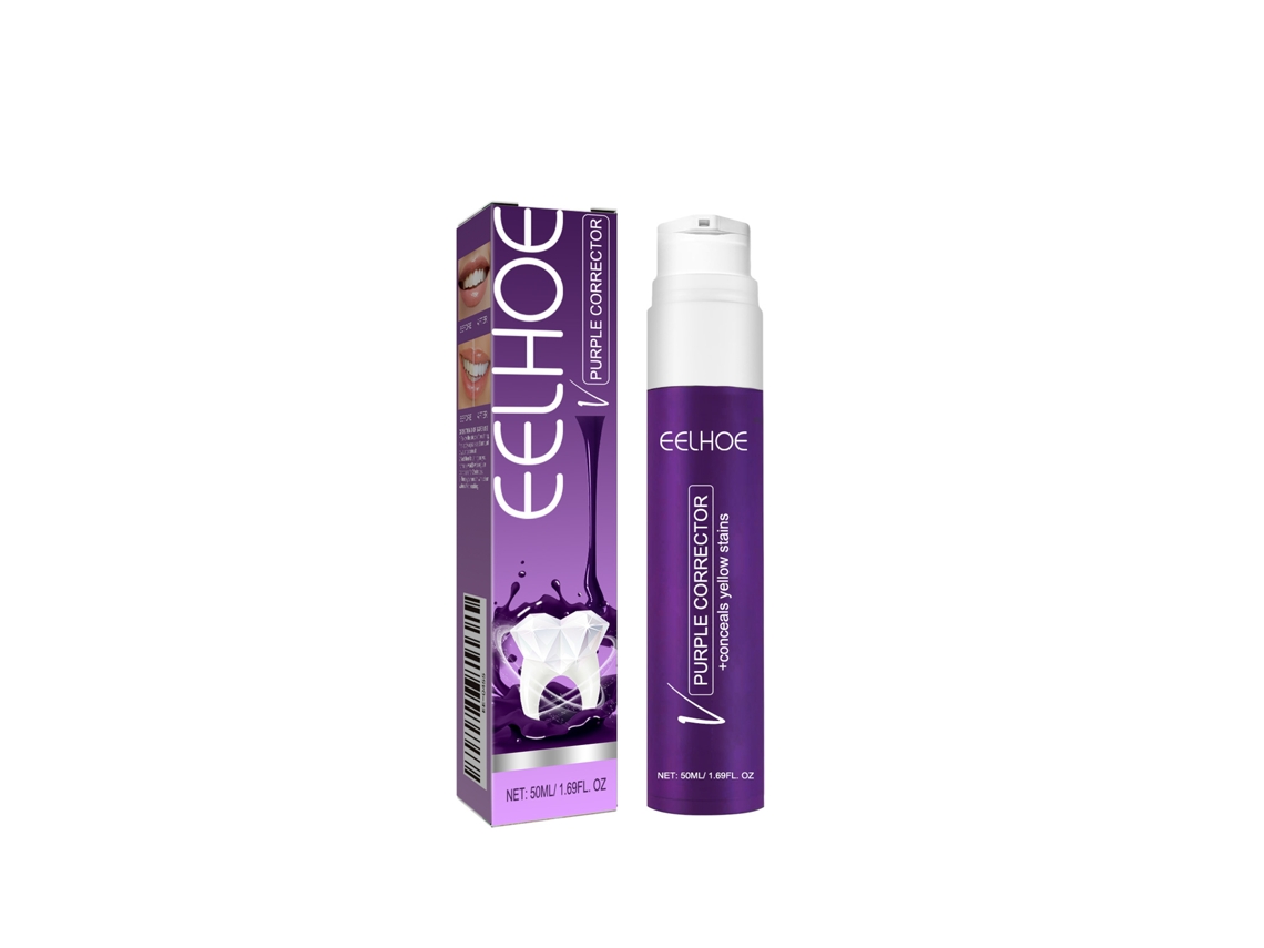 Pasta dental blanqueadora Eelhoe Purple V34