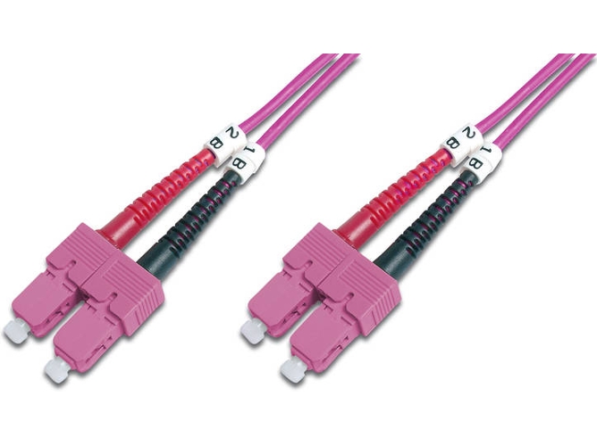 Cable de Fibra Óptica DIGITUS SC/SC OM4 2m