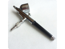 Aerógrafo Metálico Con Empuñadura Cómoda De 0,3 Mm Para Pintura Artística, Maquetas Y Manualidades.