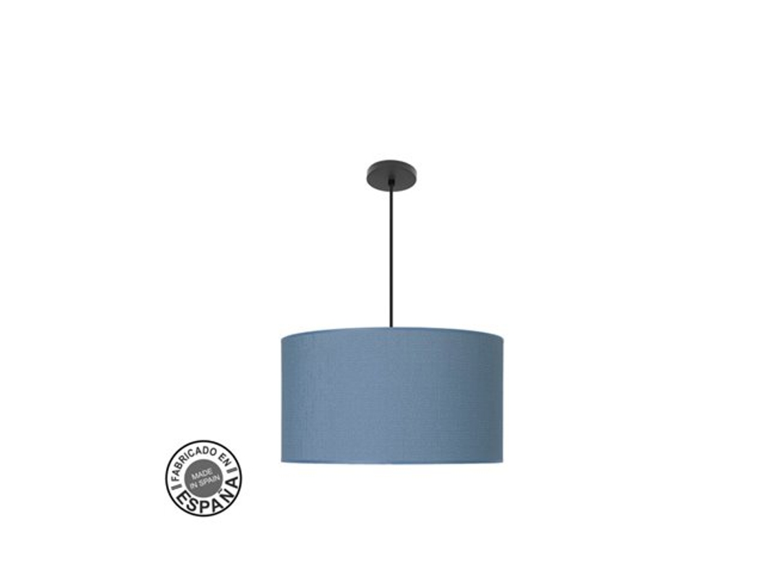 Colgante Moda 3xe27 Negro/azul Regx50x50 Cm C/difusor