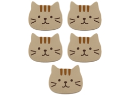 Posavasos para gatos, alfombrillas antideslizantes de PVC para cuencos, alfombrillas aislantes TRUYUETY