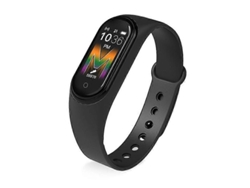 Pulseira M5 Inteligente Com Bluetooth Para Chamadas, Monitoramento Cardíaco, Pressão Arterial E Música.