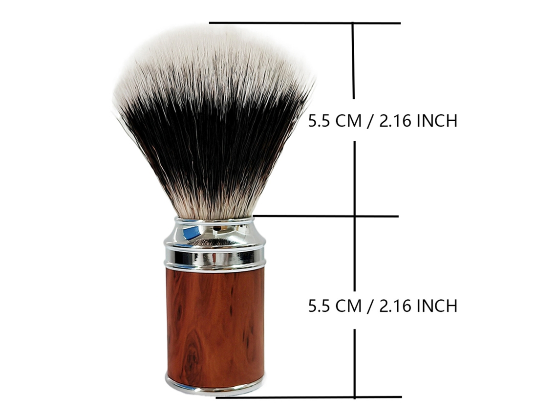 Pincel De Afeitar Para Barba Hombre Cepillo De Barbería Herramienta De Limpieza Y Grooming Facial