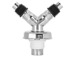Conector en Y para desagüe de suelo (conecta lavadora y sellado)
