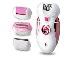 Kit De Depilación Facial Para Mujer, Depilación Facial Para Todo El Cuerpo, Afeitadora Eléctrica, Recortadora, Maquinilla De Afeitar Rosa*