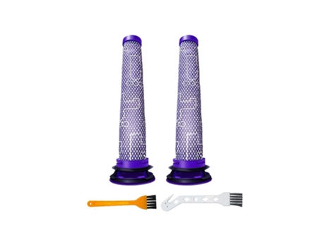 4pcs pré-filtros hepa para aspiradores sem fio dyson v8 e v7