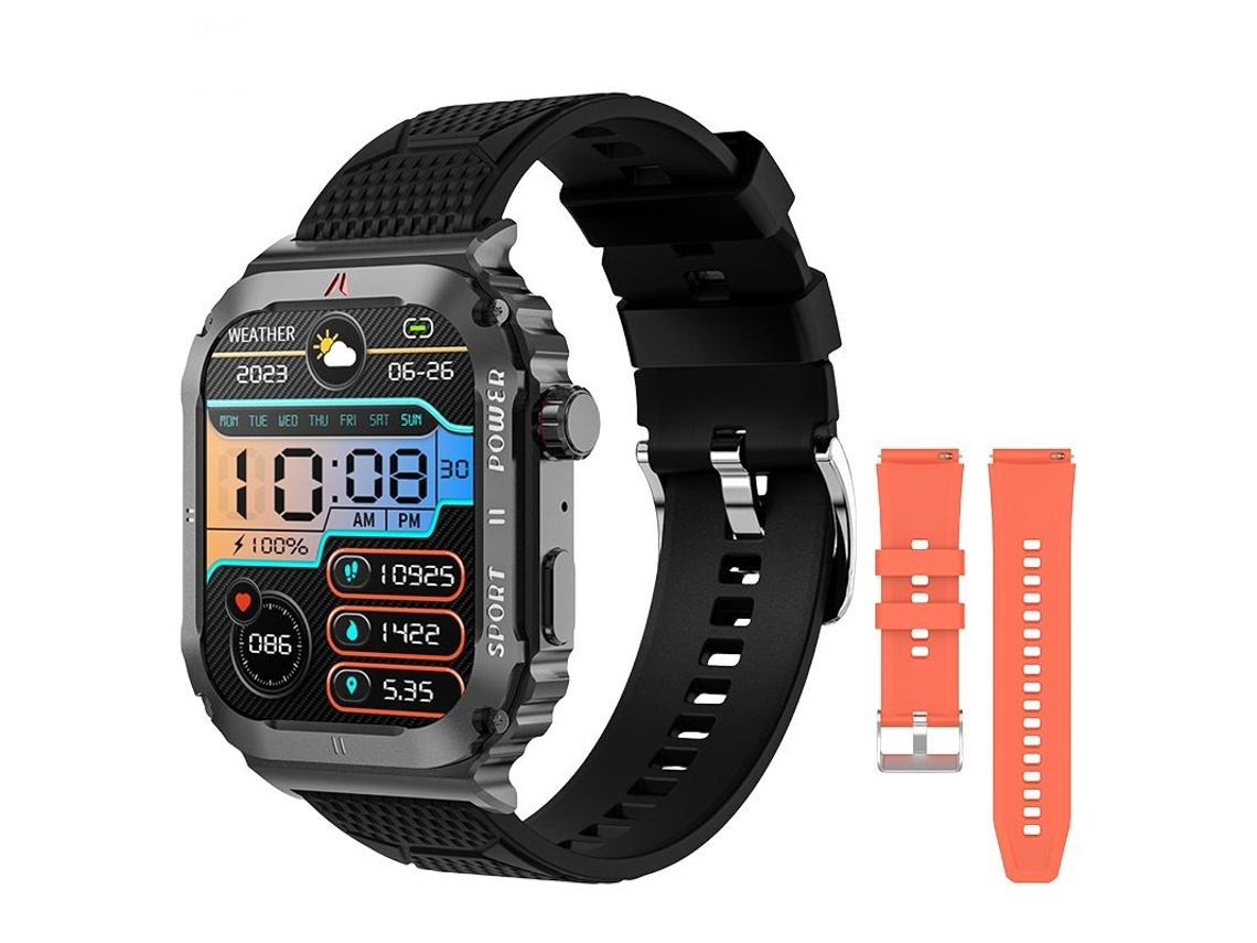 Reloj inteligente Mdug (negro)