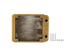 Intercambiador De Calor De Refrigeración De Agua Para Pc De Aluminio G4/1 Hilo 18 Tubos 120mm