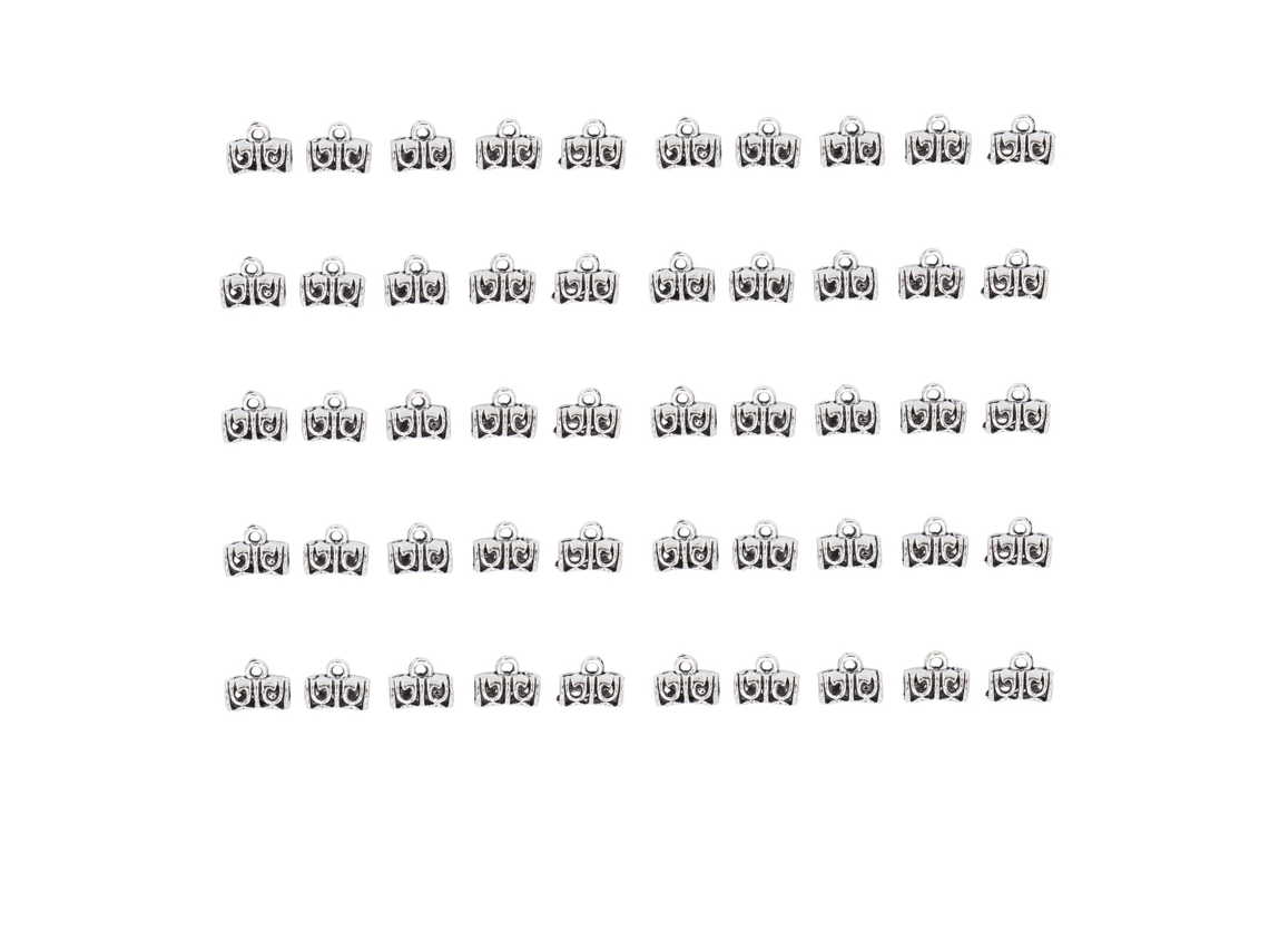 50pcs Perlas De Barba Vikingas Para Joyería Diy Decoración De Cabello Y Accesorios