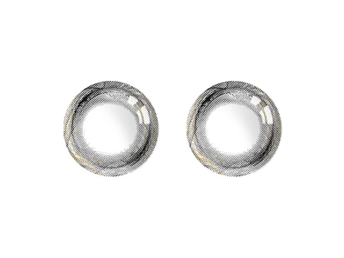 Lentes de contacto anuales, color gris