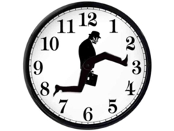 Reloj De Pared Silencioso Creativo, Arte Decorativo Para Sala De Estar, Negro