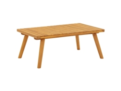 Mesa de Centro de Apoyo para Jardín 90X55X35 cm Madera de Acacia Maciza