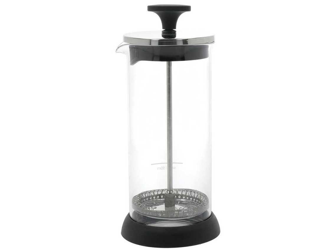 Batedor de Leite de Vidro Transparentela Cafetiere