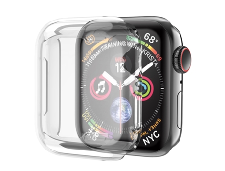 Funda protectora transparente de TPU para Apple Watch Series 9/8 y 7 de 41 mm