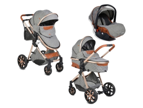Coche de BebéTrio MONI Alma Dark Grey