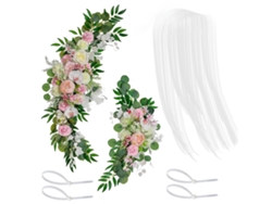 Arreglo floral para arco de boda - Decora la escena