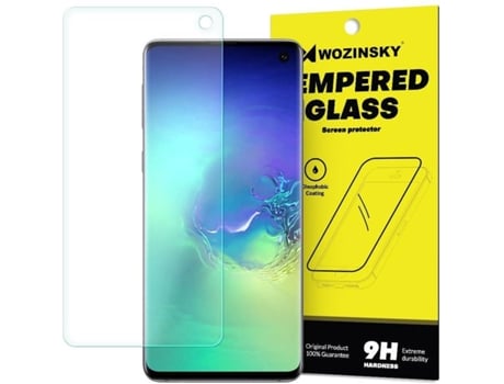 Protector Cristal Templado Samsung Galaxy S10 LMOBILE 0 Transparente