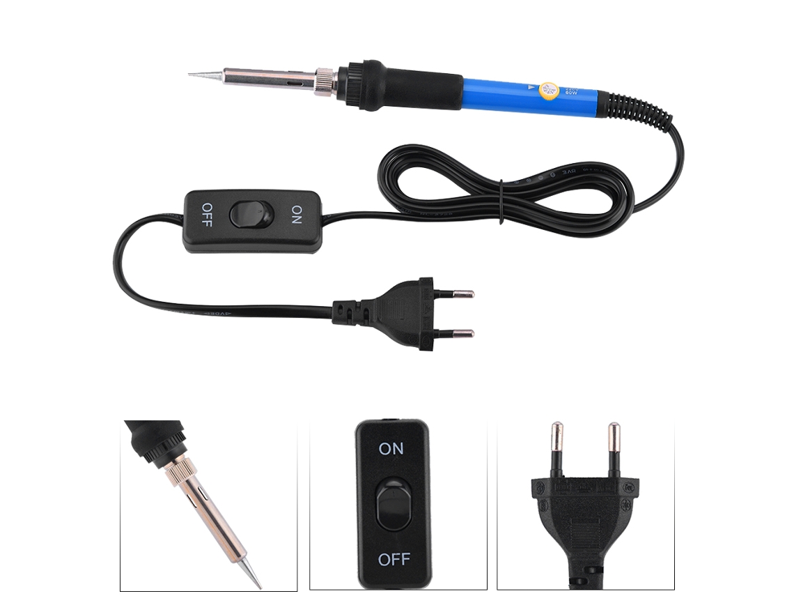 Soldador ajustable EOOCOO (para reparación de teléfonos móviles y ordenadores)