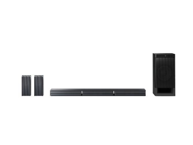 Sony Htrt3 Barra de 5.1 canales con altavoces traseros bluetooth amplificador digital smaster negro 600w 600