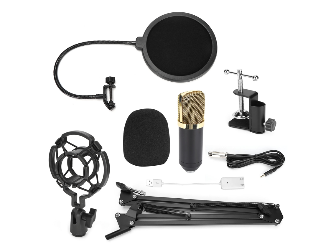 Kit De Micrófono De Condensador Profesional Para Podcasting, Para Grabación En Estudio De Ordenador, Ktv, Bm700