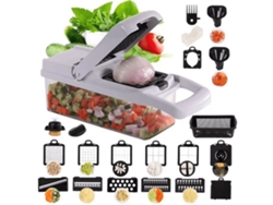 Cortador De Verduras 22 En 1 Con Contenedor, 13 Cuchillas De Acero Inoxidable, Utensilios De Cocina