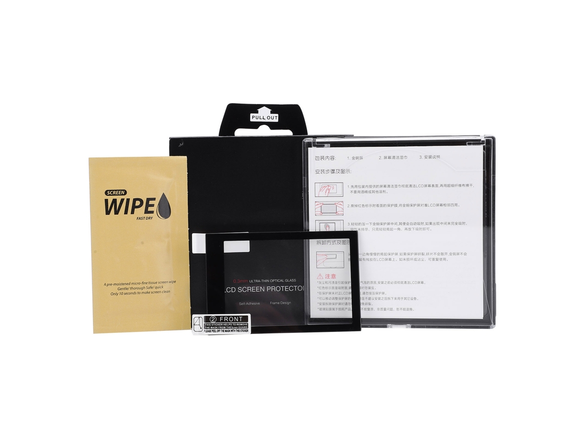 Protector De Pantalla De Vidrio Templado Para Cámara Fujifilm Lcd
