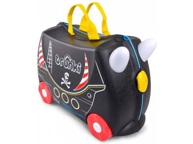 Maleta de Viaje Infantil TRUNKI Andador Pedro Pirata Multicolor