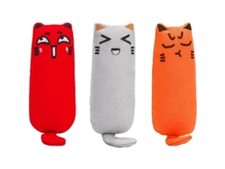 2026-26083-3 Juguetes Gatitos Con Catnip Para Gatitos Limpieza Dental Interactivos Duraderos