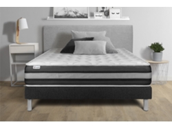 Canapé de Matrimonio Vital Spring Zen VITALIT Espuma con memoria Negro (200x200)