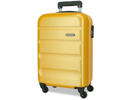 MALETA DE CABINA ROLL ROAD FLEX RÍGIDA EXPANDIBLE 55CM OCRE