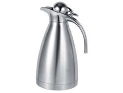 Olla De Café De Acero Inoxidable Doble Pared Con Vacío Termo Jarra Botella De Agua Caliente 1.5l Plata