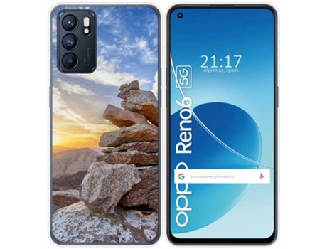 Carcasa Oppo Reno 6 5G TUMUNDOSMARTPHONE Dibujos Multicolor