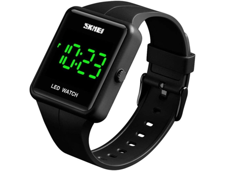 VEANXIN Relojes de pulsera electrónicos digitales deportivos impermeables para hombres-Azul claro