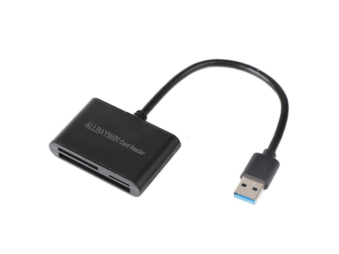 Cable de datos USB Compact Flash 3 en 1 puerto USB 3,0 lector de tarjetas Sd/micro-Sd/tf ALLINLESS