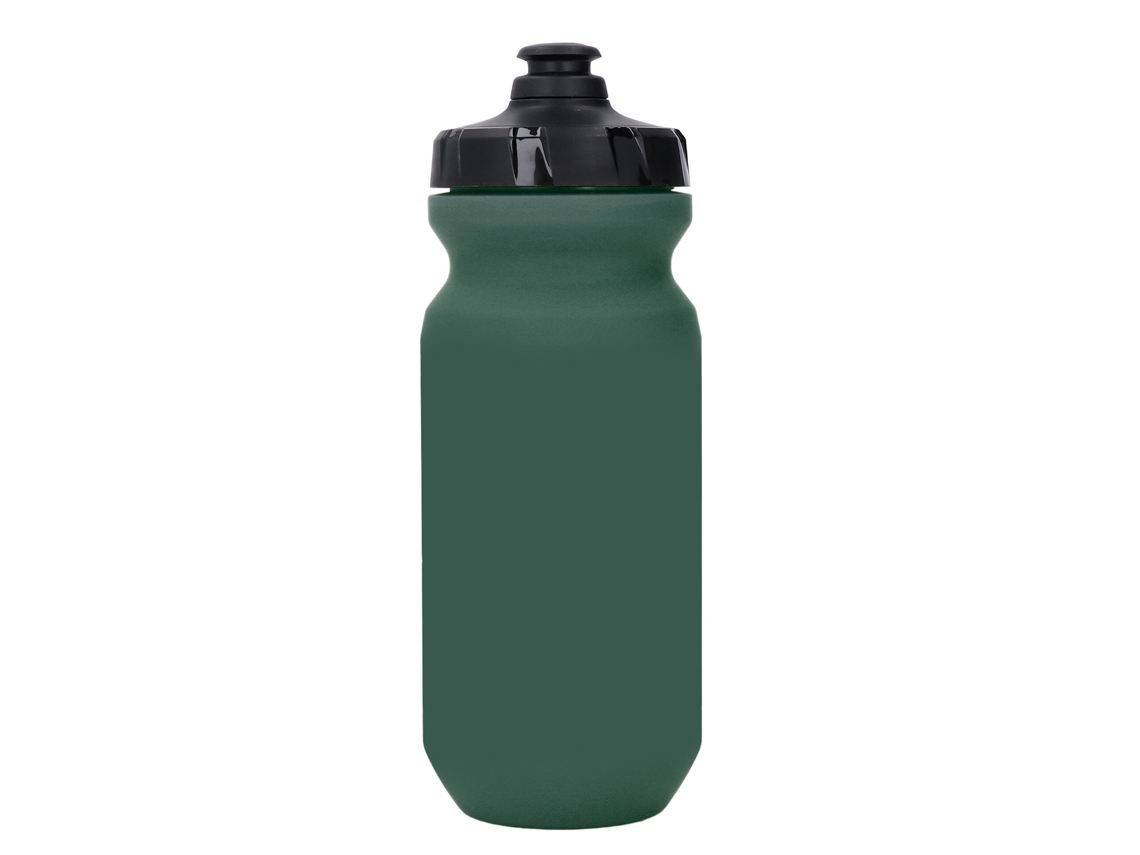 Botella de agua para ciclismo de 610 ml, color verde, portátil, de PP