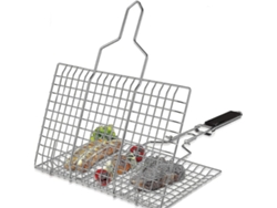 Cesta portátil para parrilla, cesta para barbacoa portátil, para pescado, verduras, filetes, camarones y salchichas Rosewell