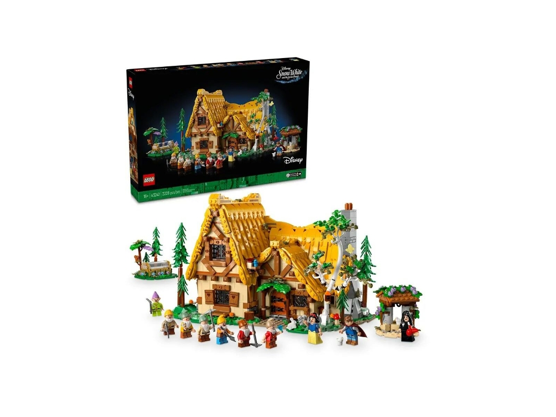 Lego Casita De Blancanieves Y Los Siete Enanitos Set De Construcción (Plástico 18 Años 2228 Piezas)