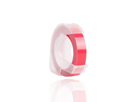 Cinta Adhesiva Plástica Dymo 3D (Color Rosa - 9 Mm)
