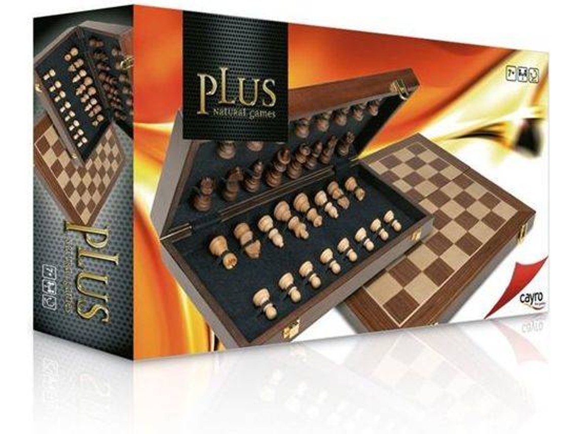 Juego de Ajedrez CAYRO Marqueteria Plus (Edad Mínima: 8)
