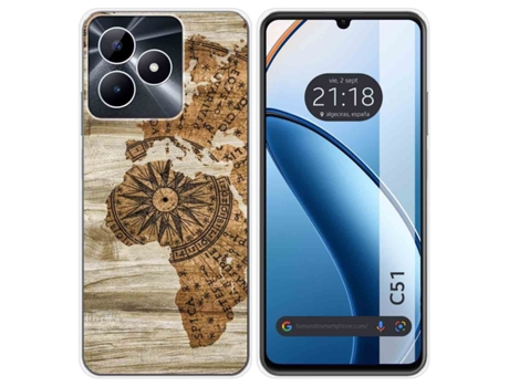 Funda Diseño para Realme C51 TUMUNDOSMARTPHONE Multicolor