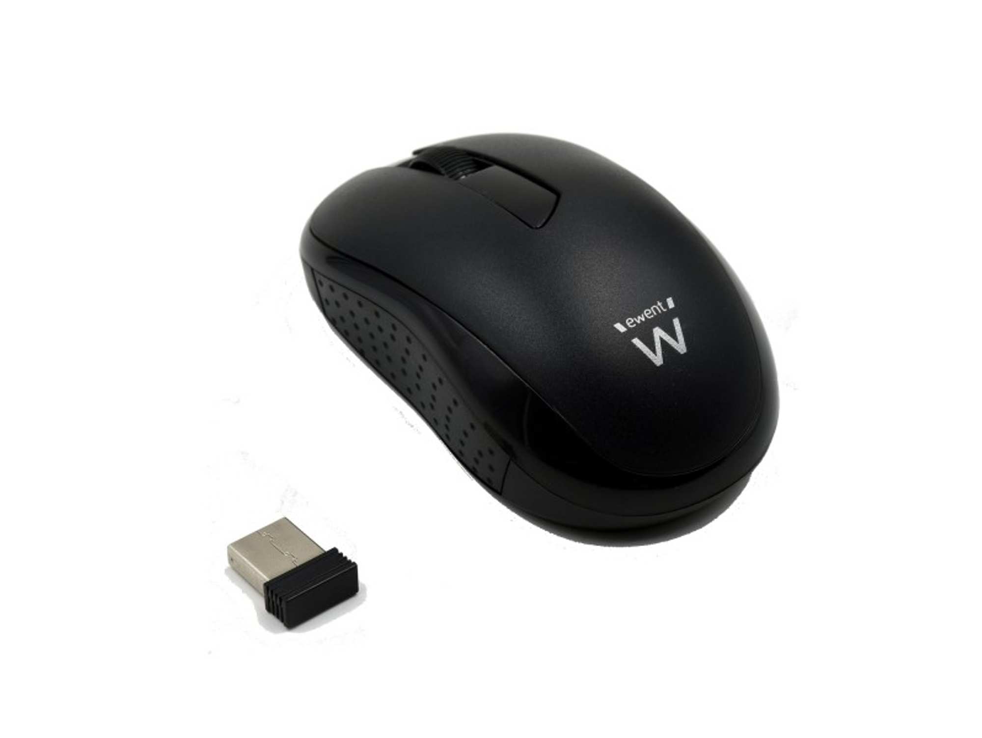 Ratón EWENT (Inalámbrico - Óptico - 1000 dpi - Negro)