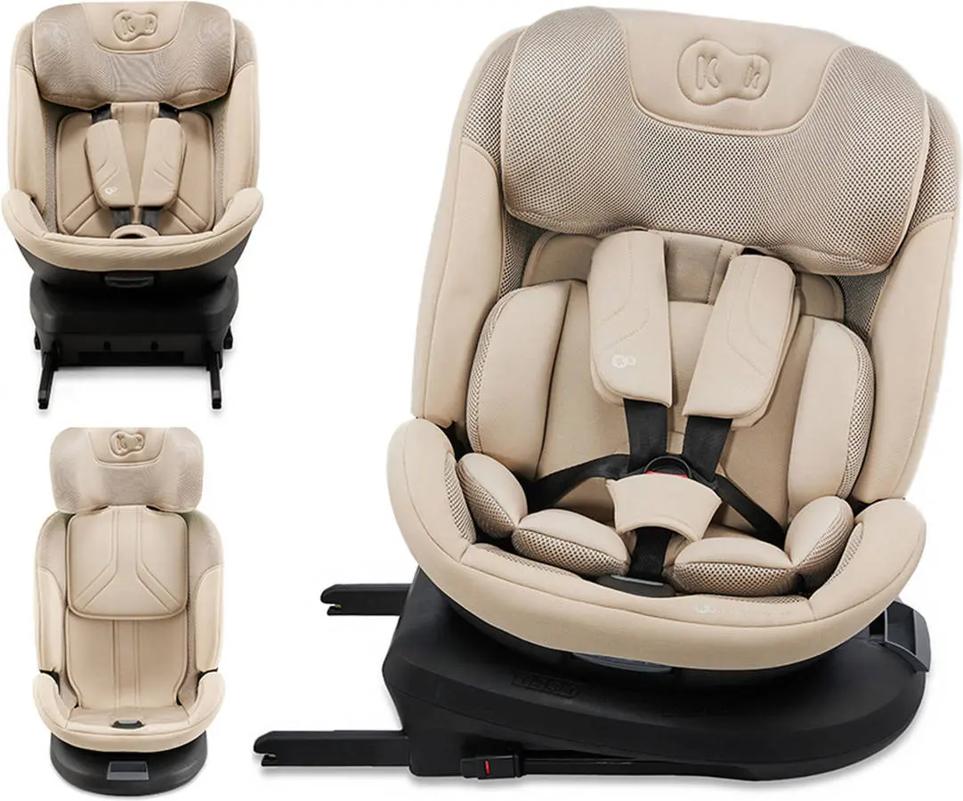 Silla De Coche Kinderkraft Xpedition3 I-size, 0-36 Kg, 40-150 Cm, 0-12 Años, Grupo 0-1-2-3 (beige)