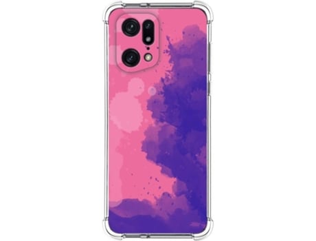 Carcasa para Oppo Find X5 Pro 5G TUMUNDOSMARTPHONE Dibujos Antigolpes Acuarela 07 Multicolor