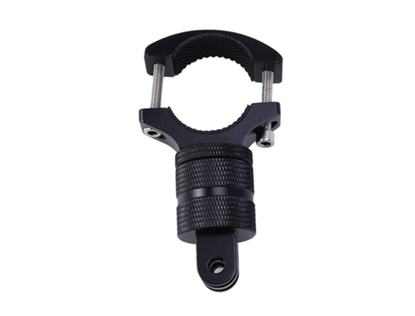Soporte de manillar de bicicleta de aluminio para Gopro soporte giratorio de 360 grados para cámara de acción Gopro Garmin Xiaomi