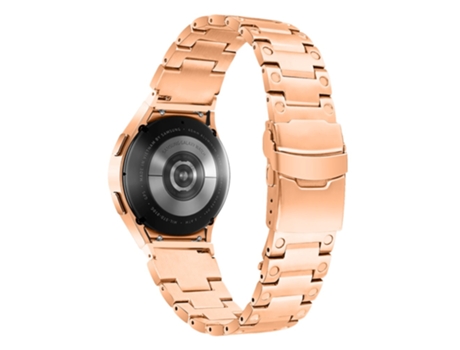 Correa de acero inoxidable para Samsung Galaxy Watch 5 Active 40mm 44mm/Watch 5 Pro 45mm - oro rosa
