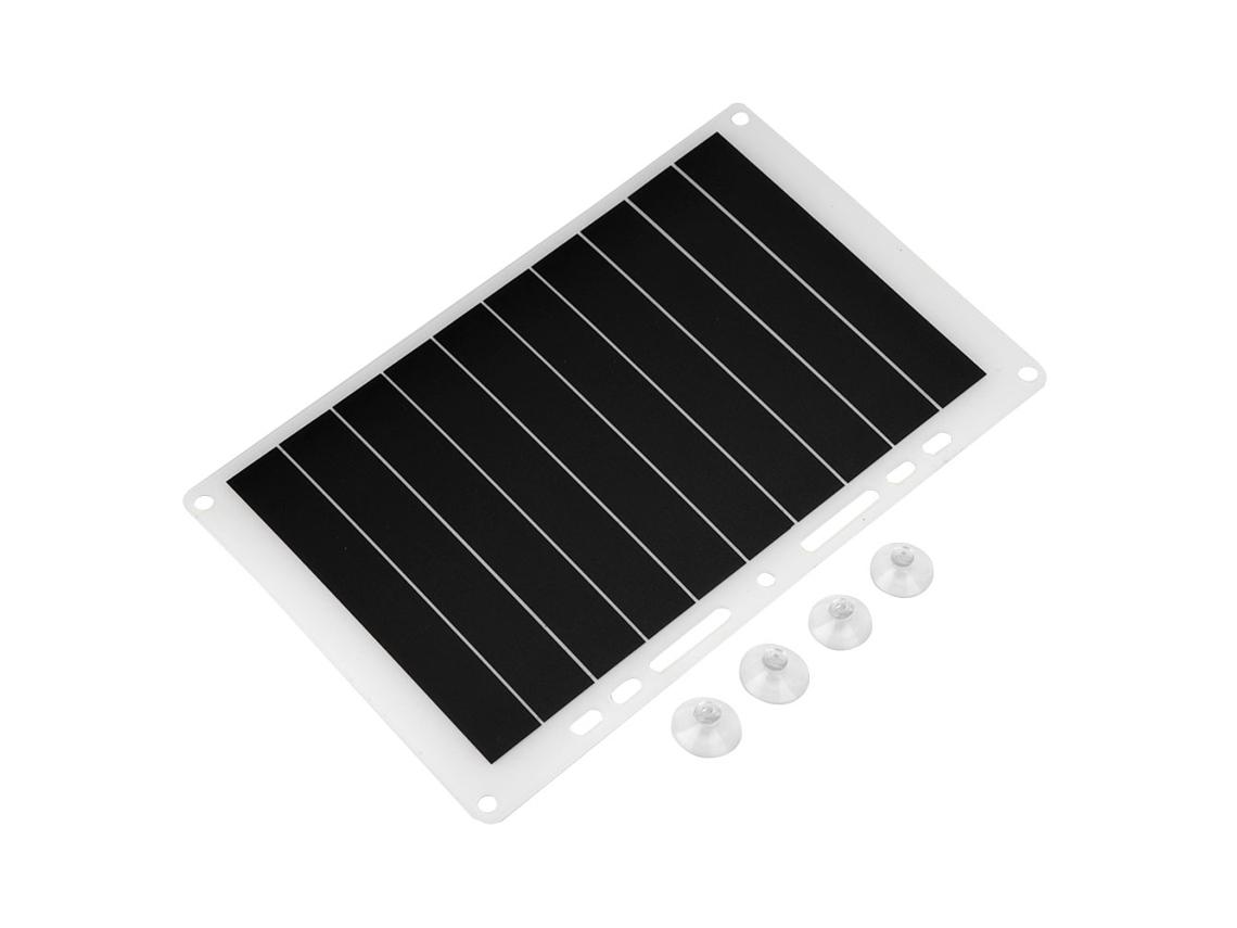 Cargador Solar Portátil De 10 W Y 2000 Mah Con Panel Usb Para Cargar Teléfonos Celulares Y Dispositivos Móviles.