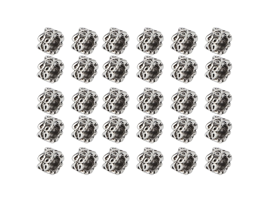 30 Piezas De Cuentas Vikingas Antiguas Para Trenzas De Cabello Y Barba De Alta Calidad