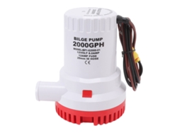 Bomba Sumergible Silenciosa Para Canalones, 2000 Gph, 12 V, Para Barcos, Estanques, Piscinas Y Caravanas.